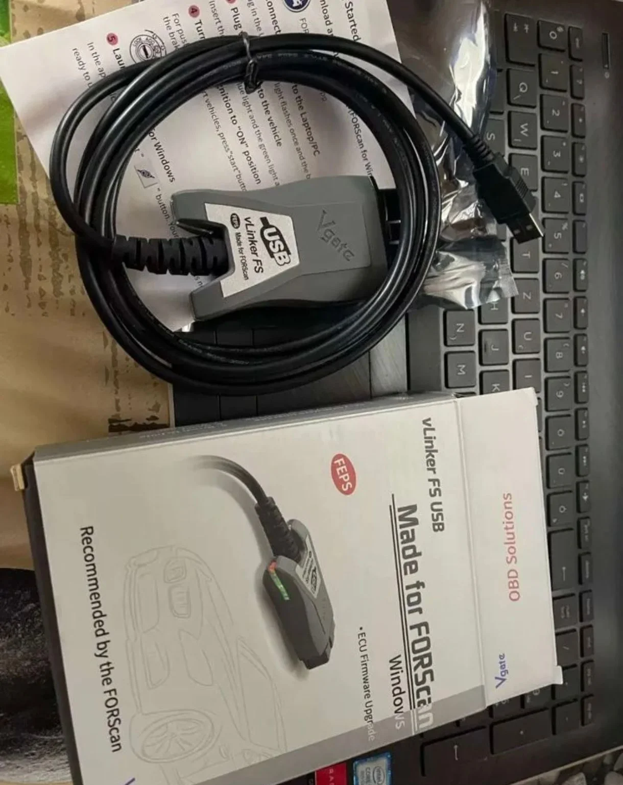 Автосканер Forscan Vgate Vlinker FS HS/MS - миниатюра 8