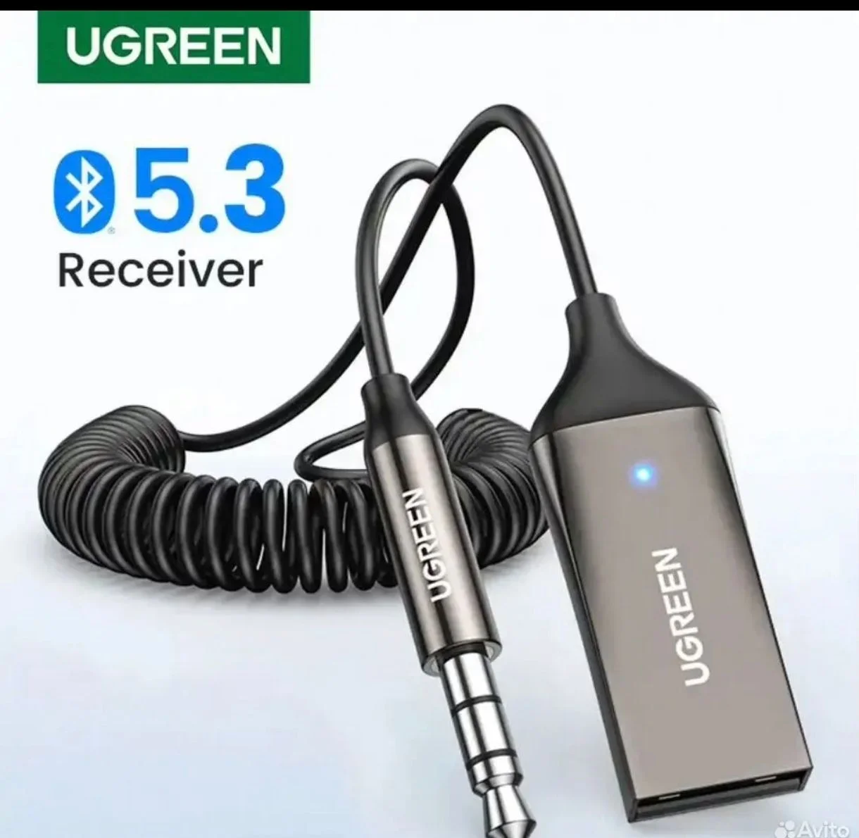 Aux Bluetooth 5.3 адаптер Ugreen Audio Аукс - изображение 1