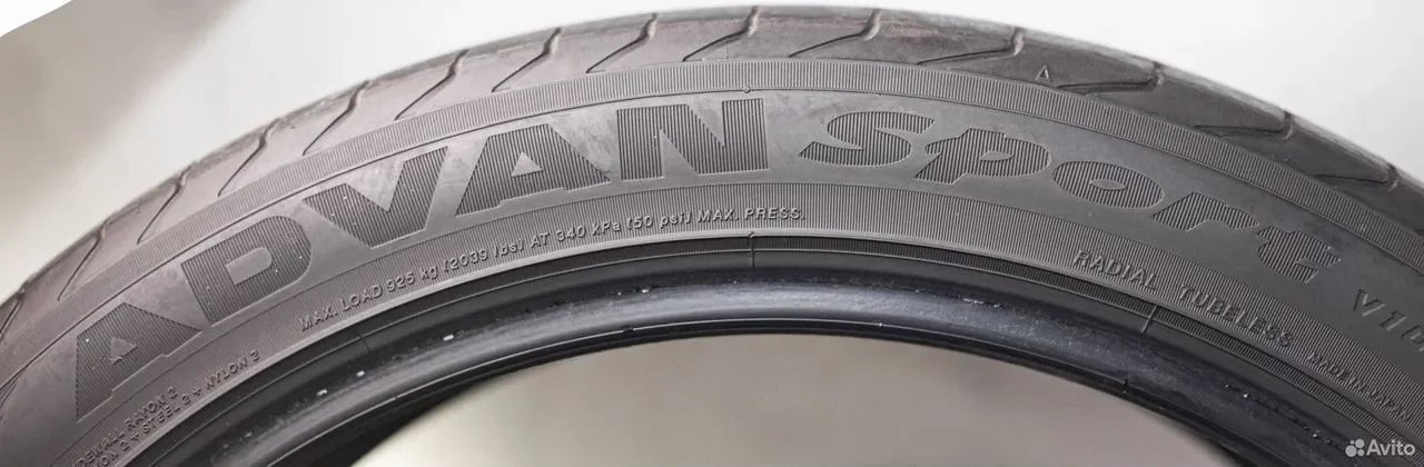 Yokohama Advan Sport V105 265/40 R21 и 295/35 R21 105Y - миниатюра 6