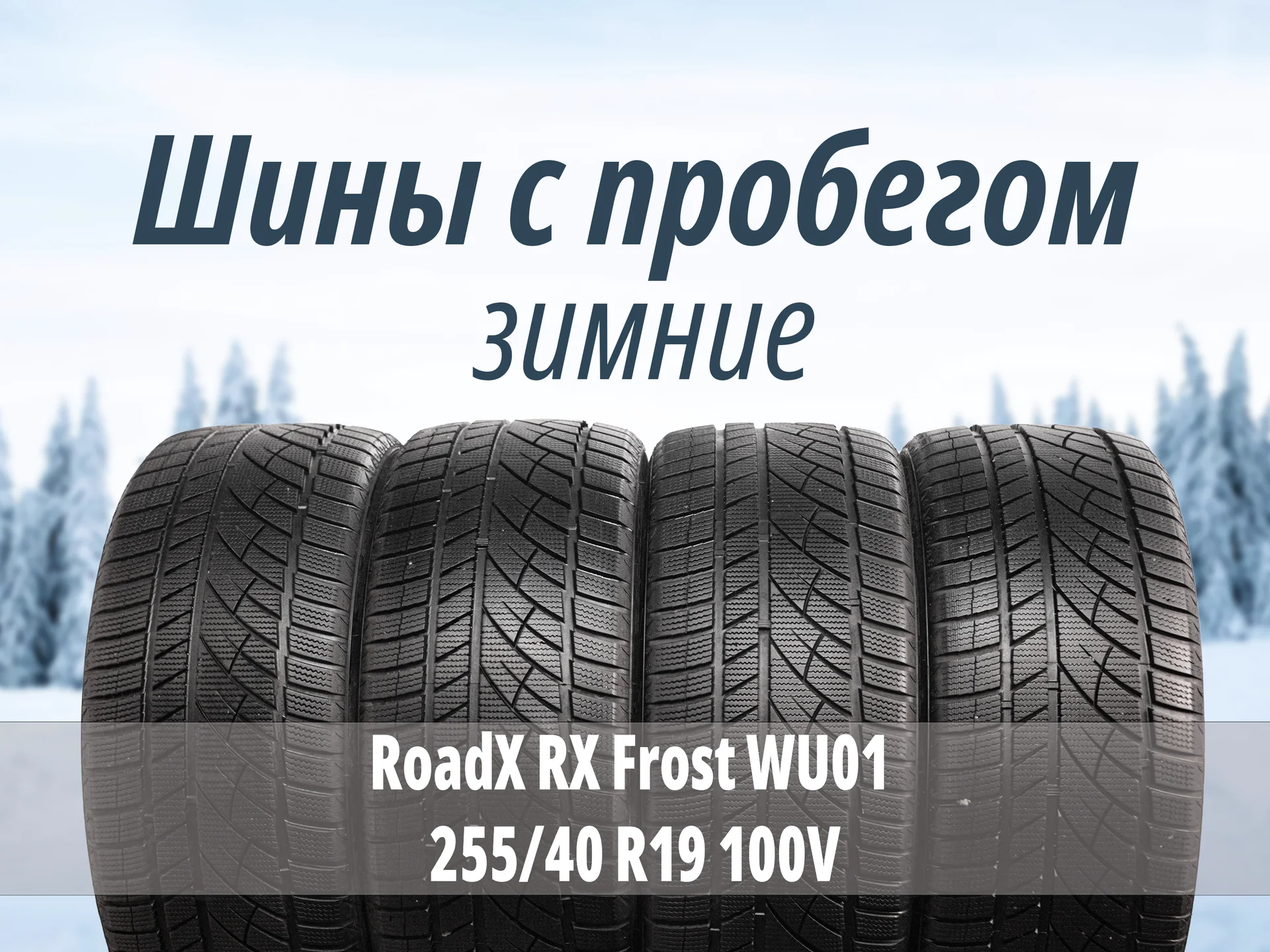 RoadX RX Frost WU01 255/40 R19 100V - изображение 1