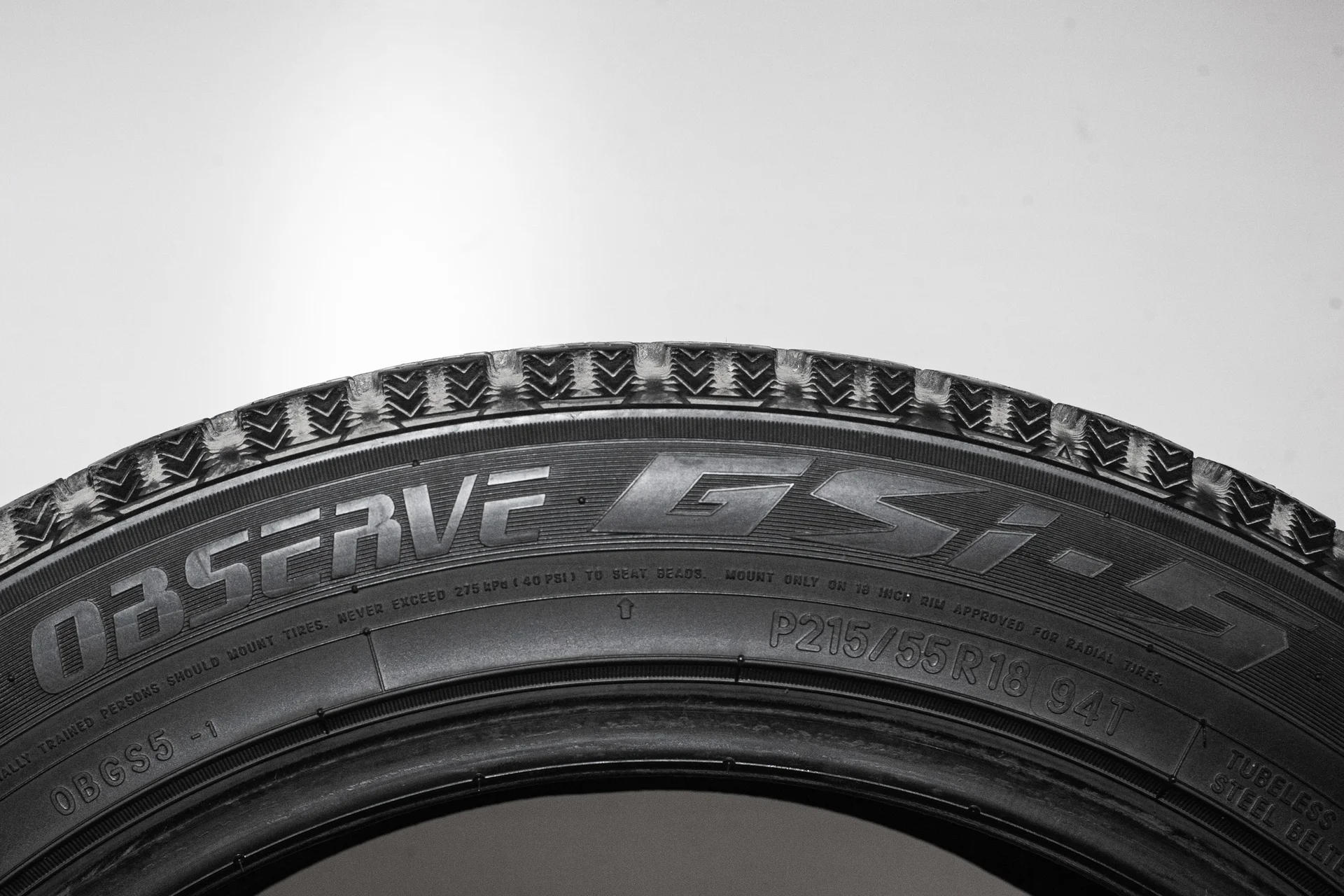 Toyo Observe GSi-5 215/55 R18 94T - миниатюра 7