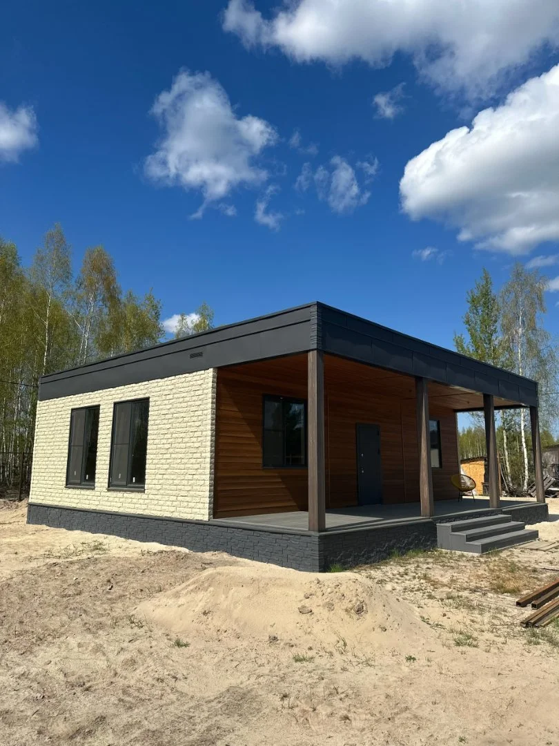 пос.Тархановка Дом 106,8 м² на участке 15 сот. - изображение 1
