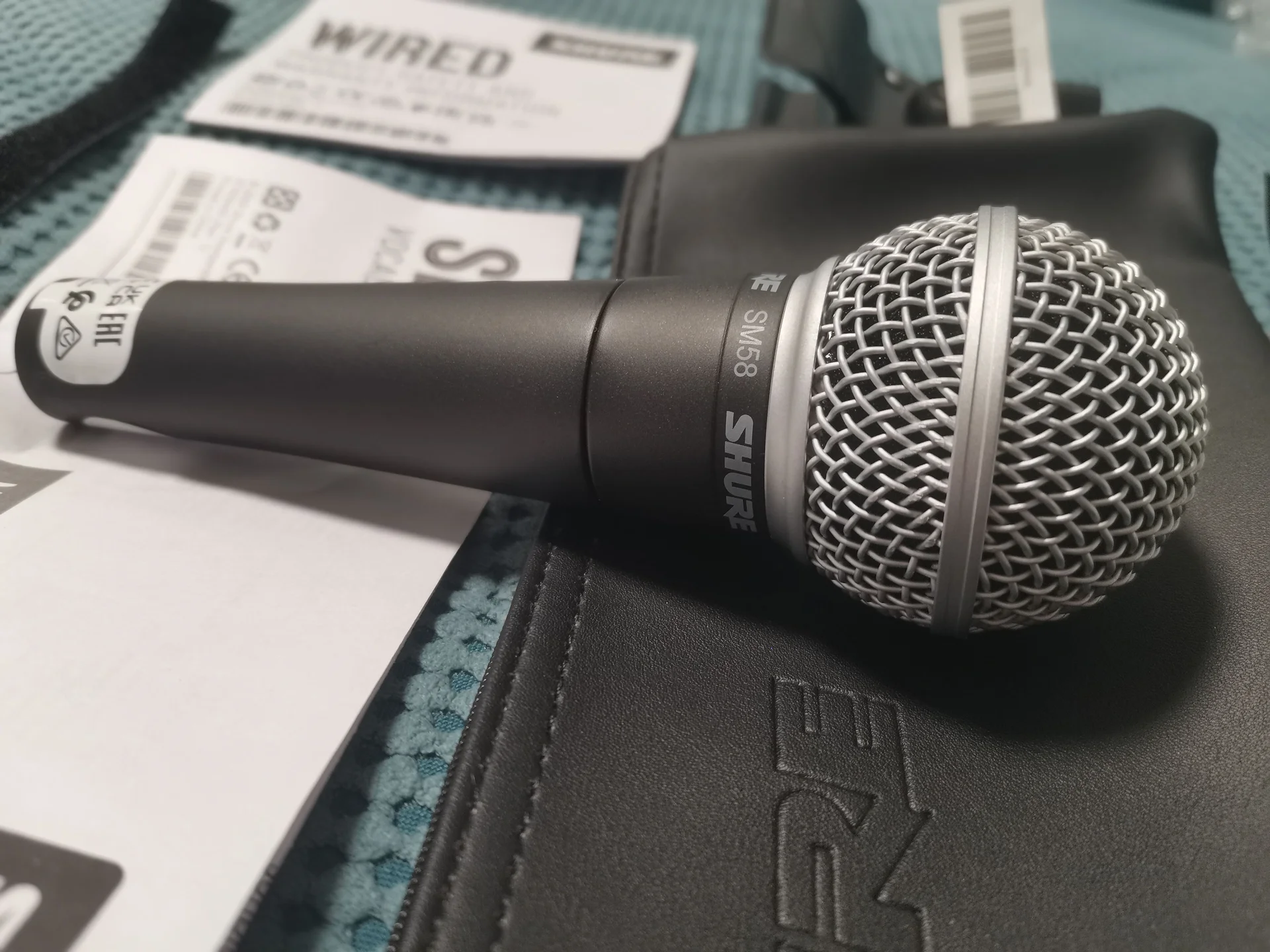 Оригинальный микрофон Shure SM58SE. Новый - изображение 1