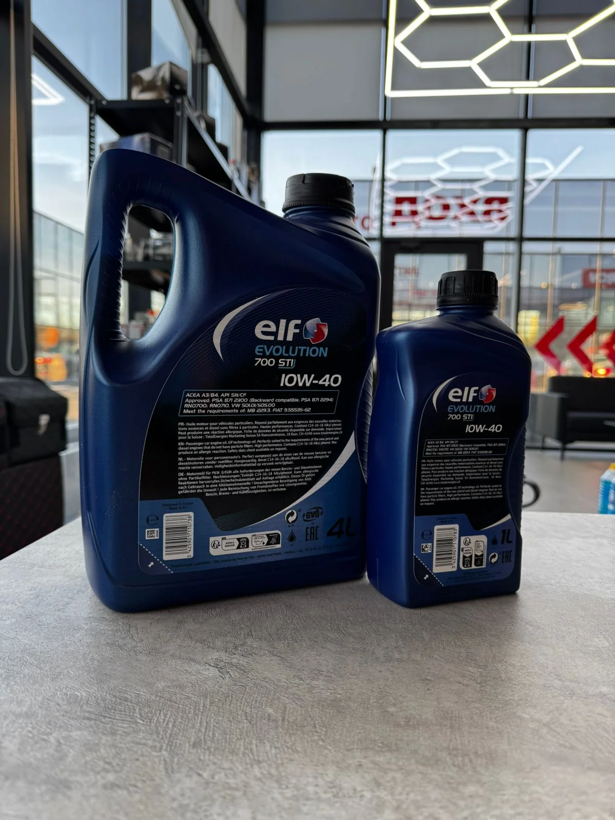 Масло моторное ELF evolution 700 STI 10W40 acea A3 - миниатюра 2