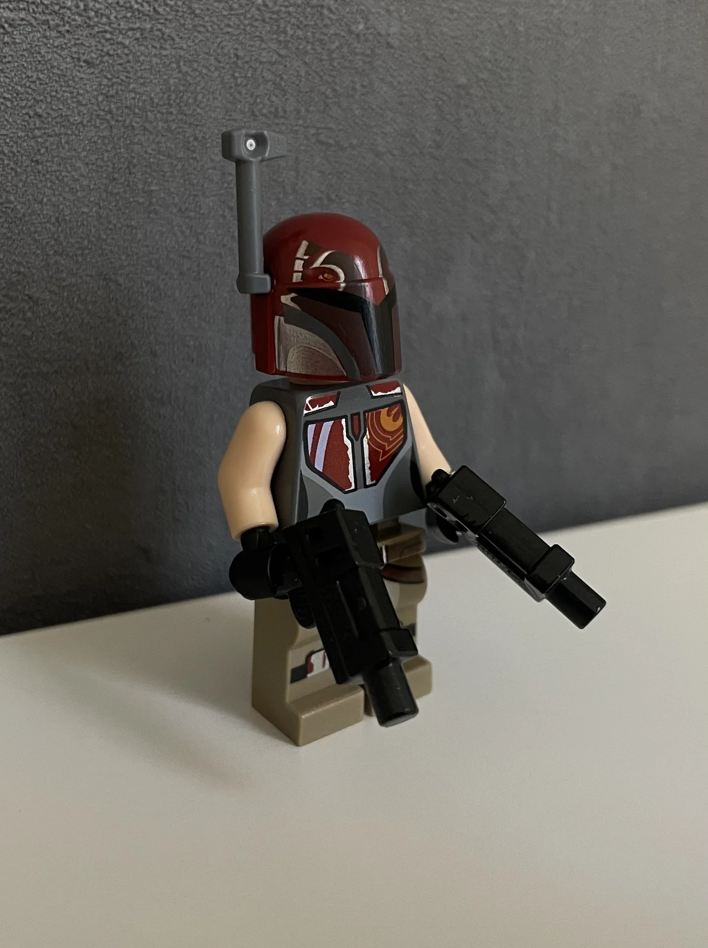 Фигурка Sabine Wren Lego sw0616 + Helmet - миниатюра 2