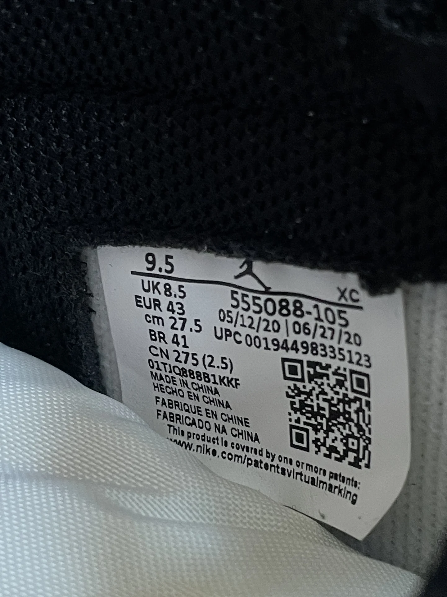 Кроссовки новые nike air jordan 1 - миниатюра 5