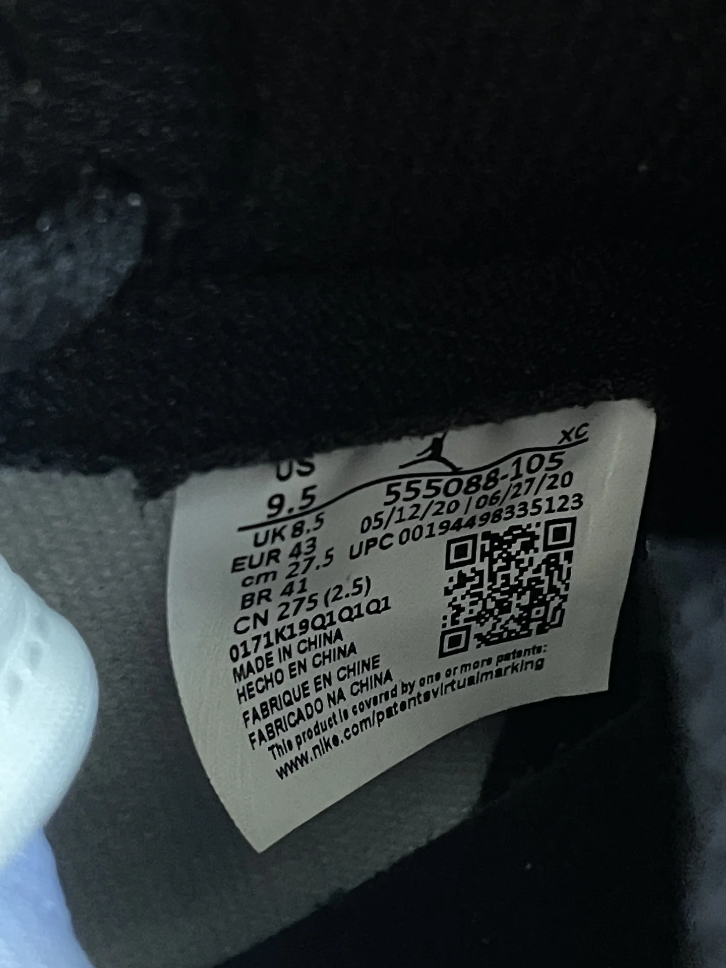 Кроссовки новые nike air jordan 1 - миниатюра 6