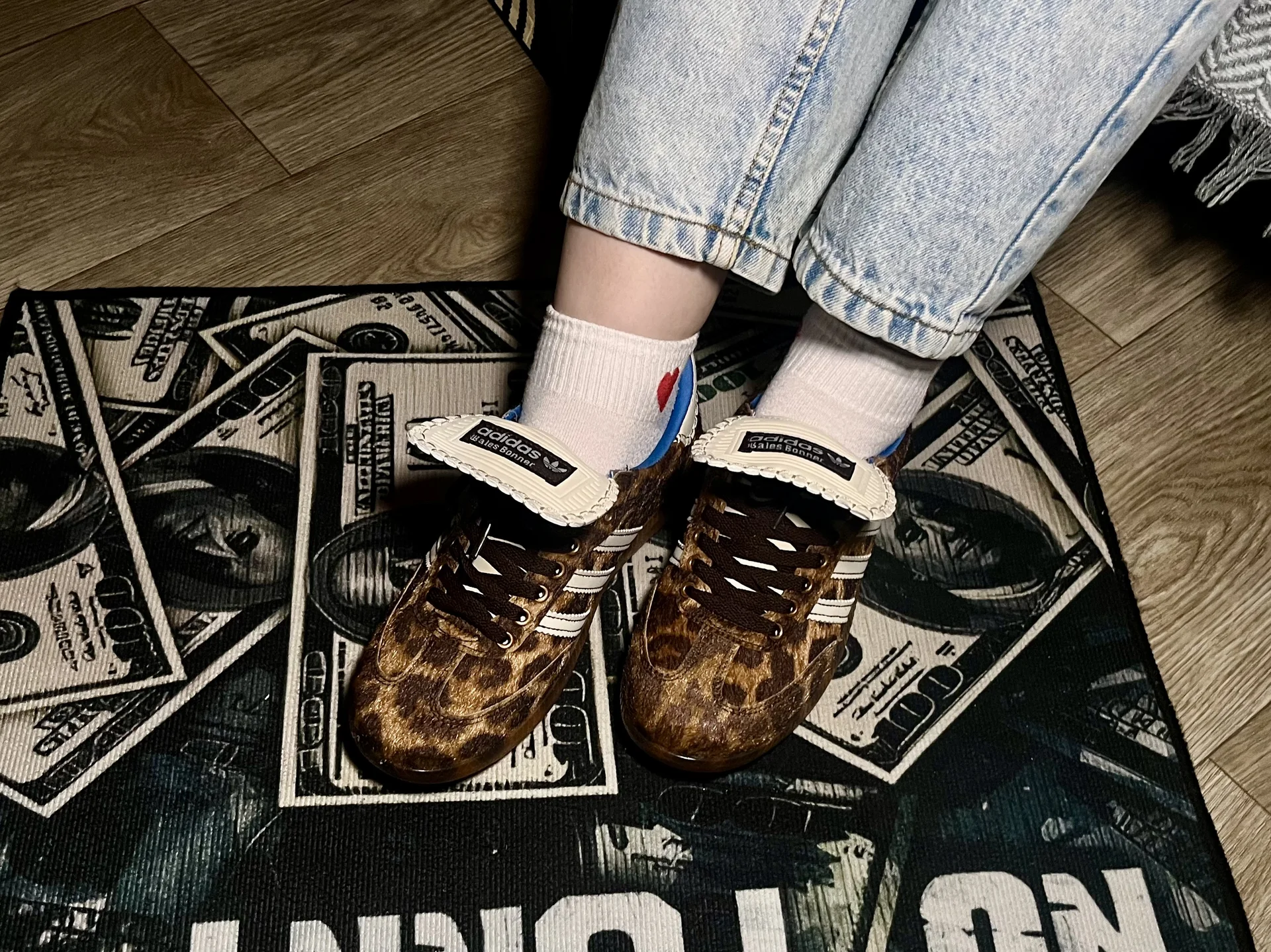Кроссовки adidas leopard - миниатюра 2