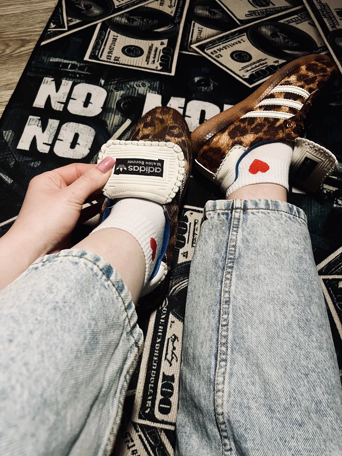 Кроссовки adidas leopard - миниатюра 3