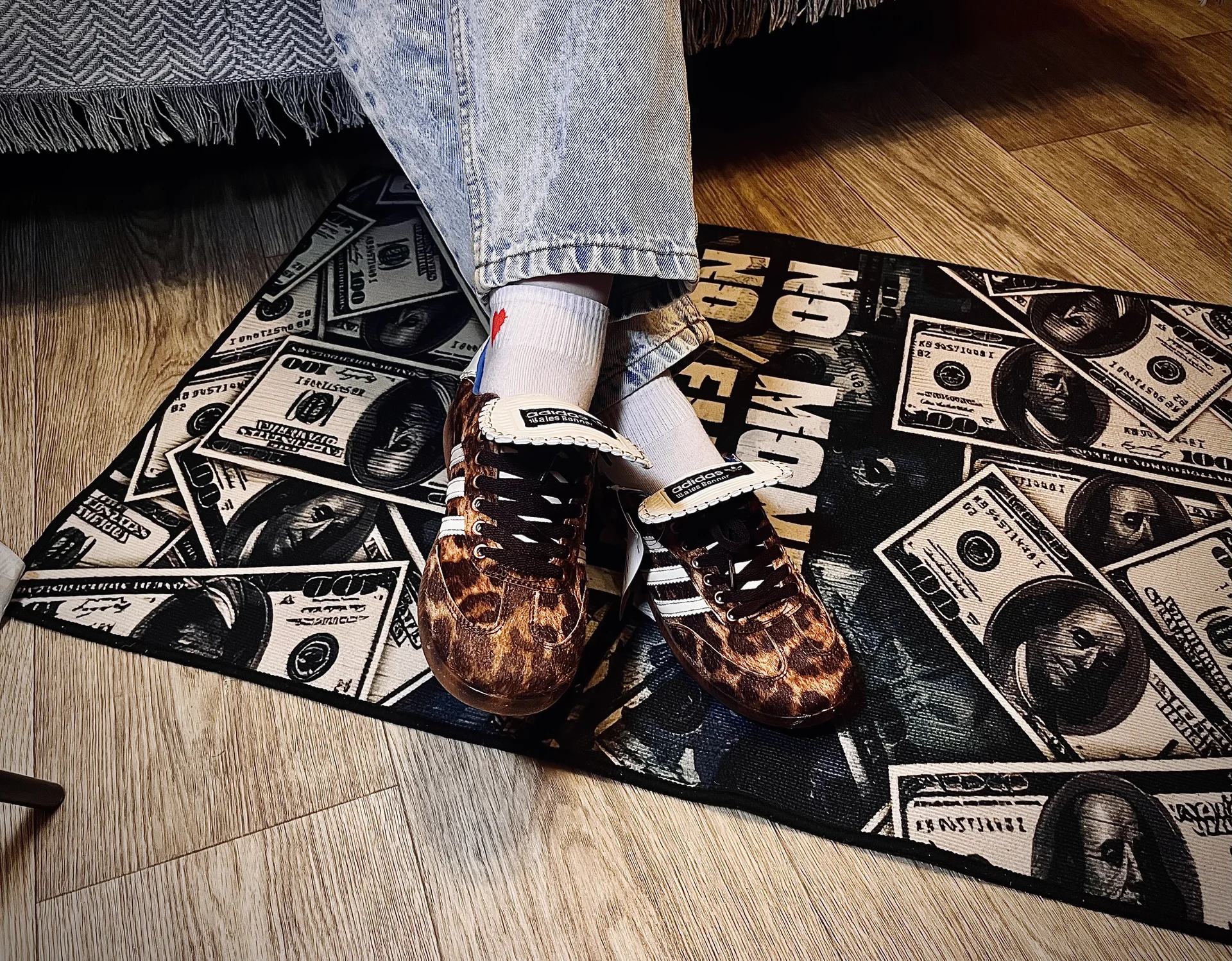 Кроссовки adidas leopard - миниатюра 5