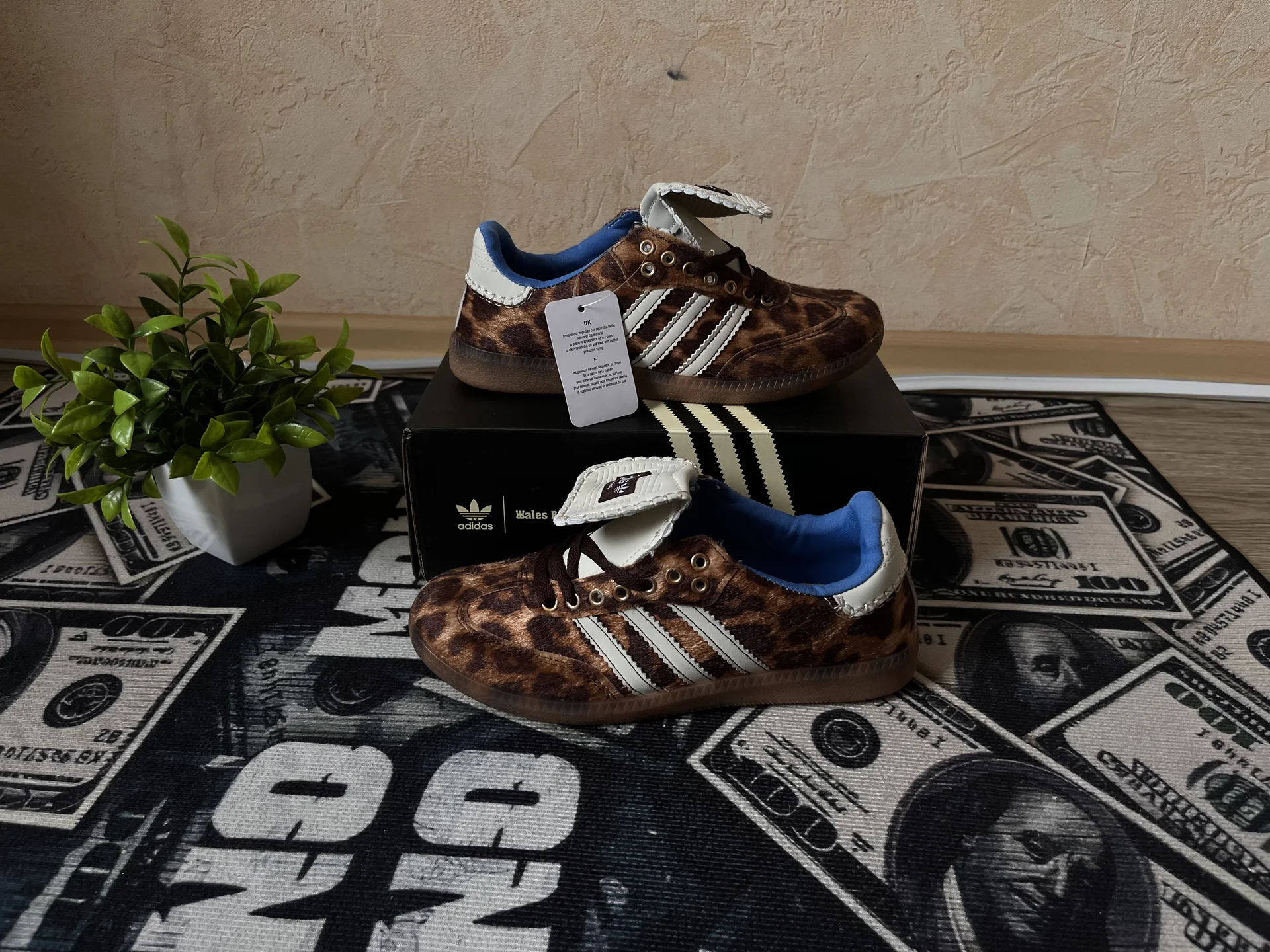 Кроссовки adidas leopard - миниатюра 9