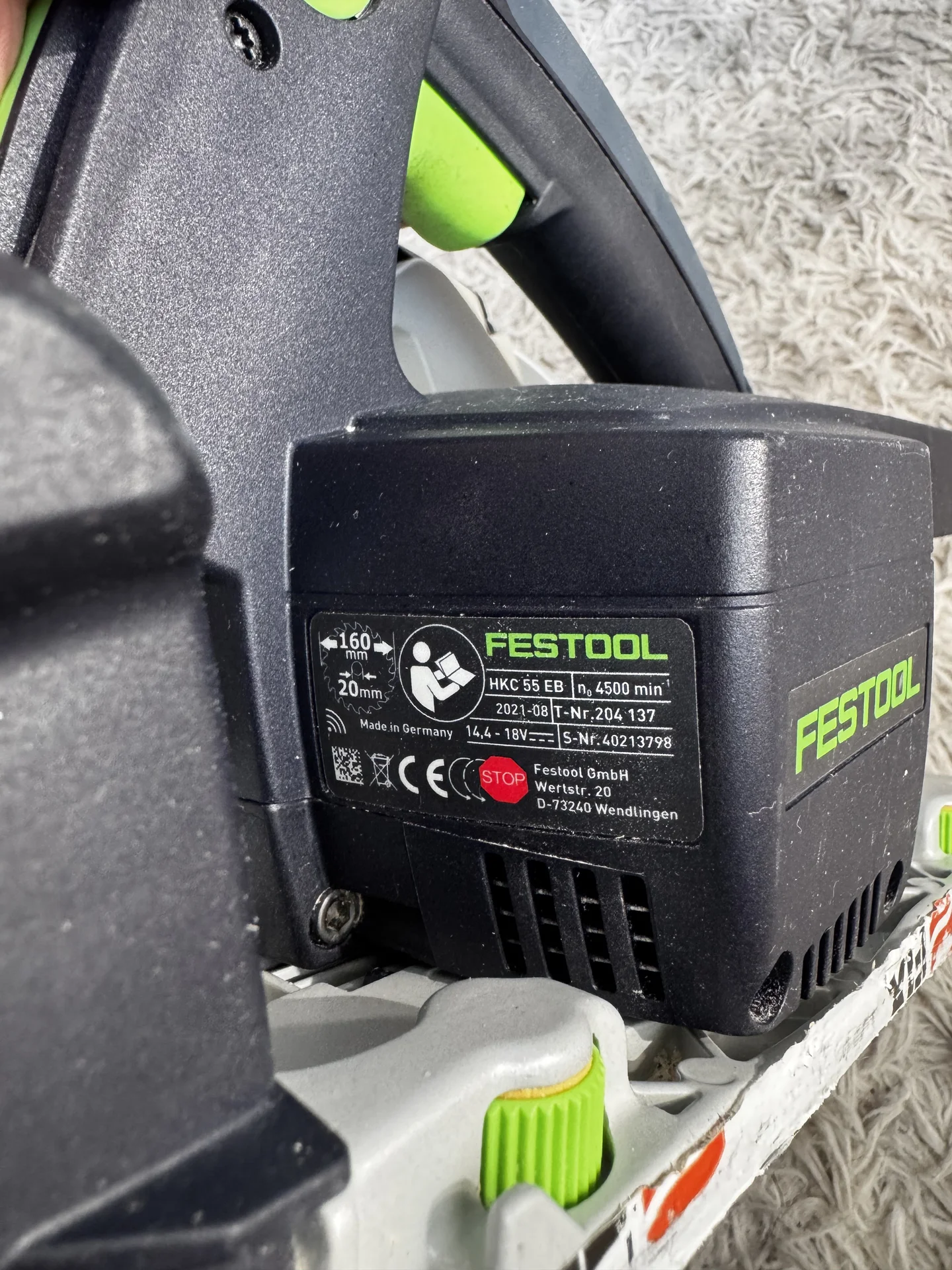 Festool hkc 55 eb - миниатюра 3