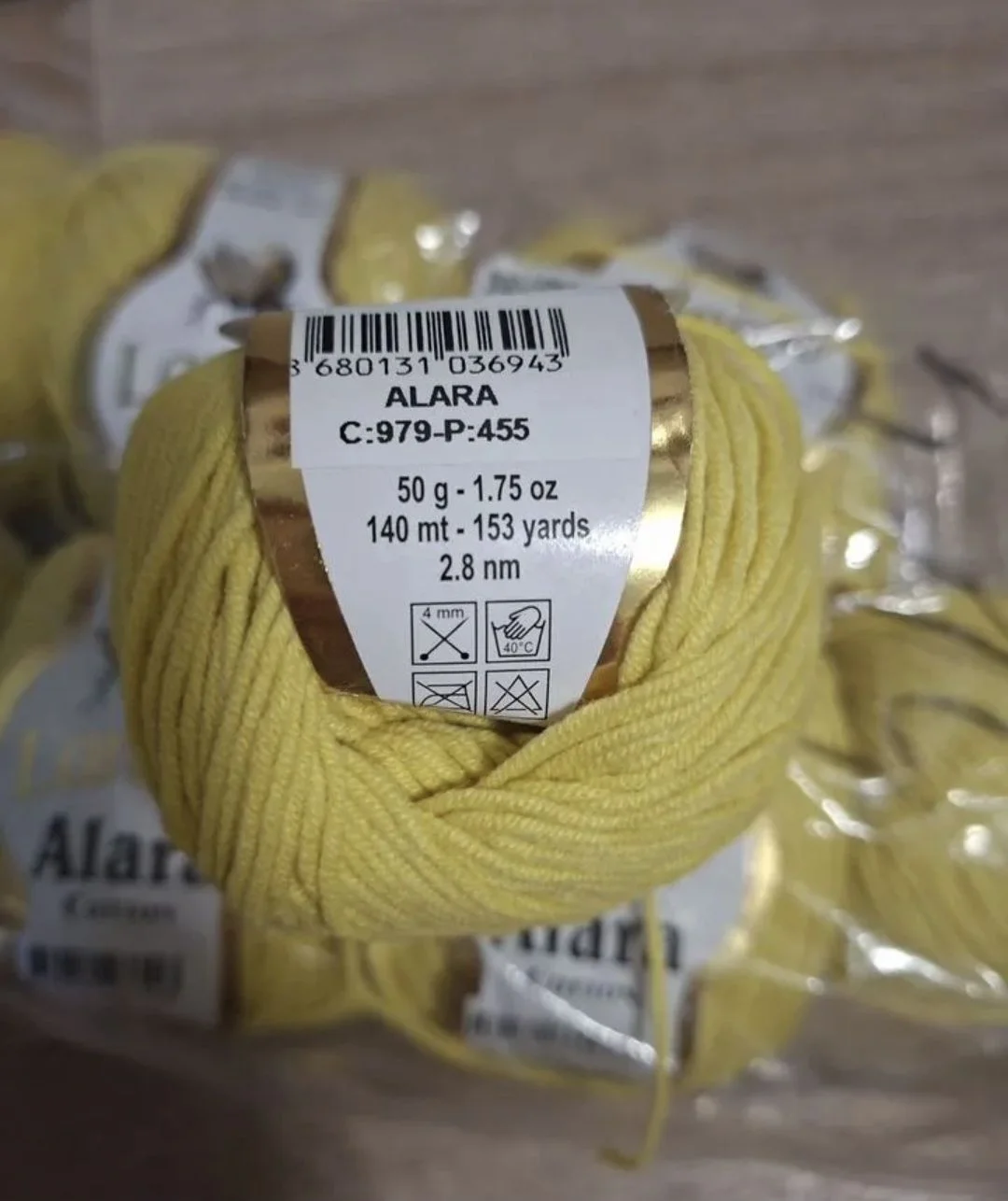 Пряжа lanoso alara cotton - миниатюра 2