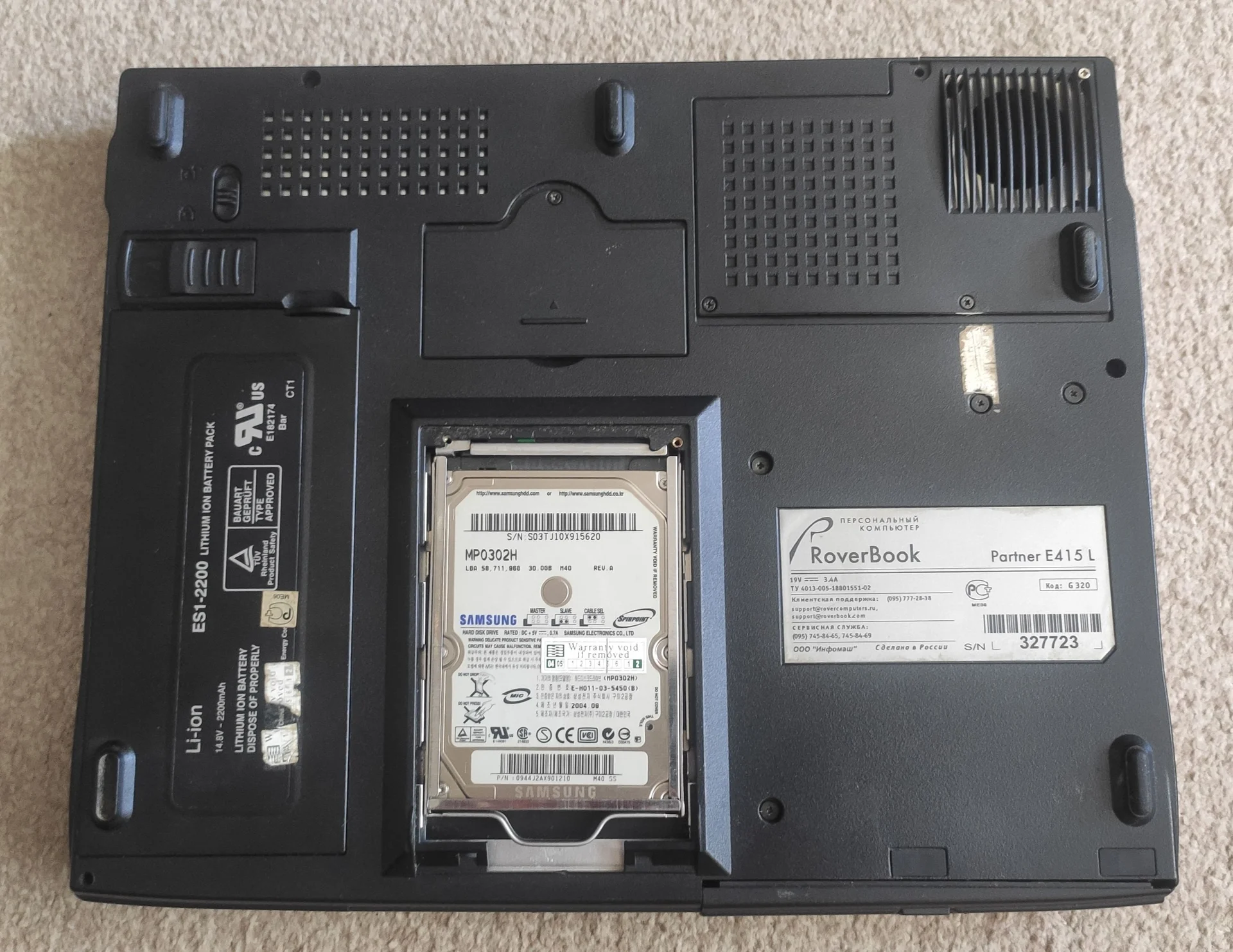 Ноутбук RoverBook Partner E415L - миниатюра 2