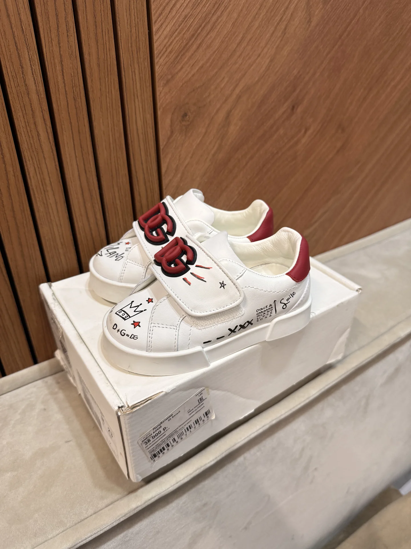 Кроссовки детские dolce gabanna - миниатюра 2