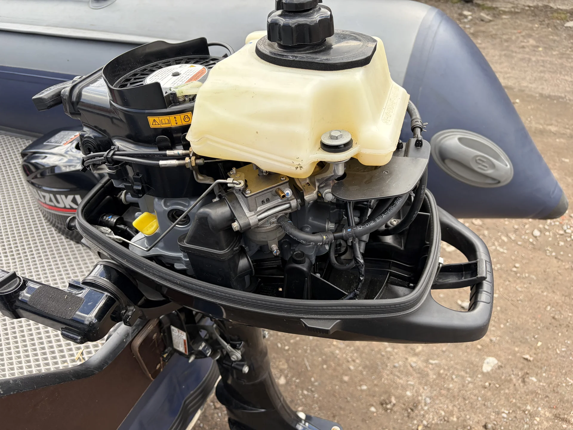 Лодочный мотор Suzuki do 6 a - миниатюра 4