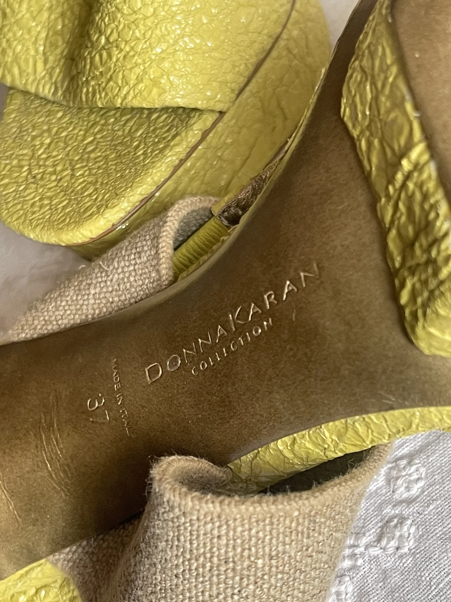 Босоножки туфли Donna Karan 37 37,5 - миниатюра 2