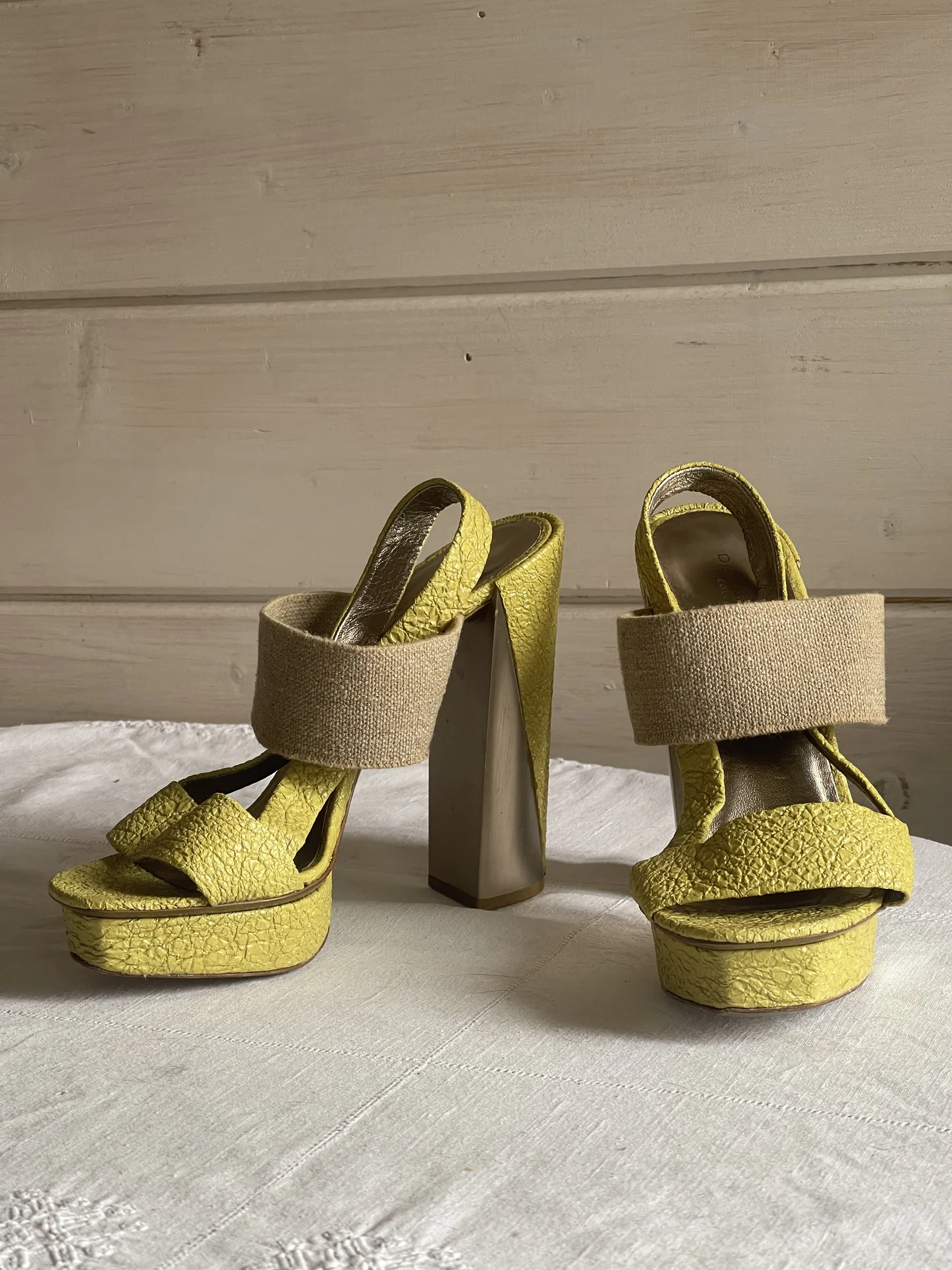 Босоножки туфли Donna Karan 37 37,5 - миниатюра 6