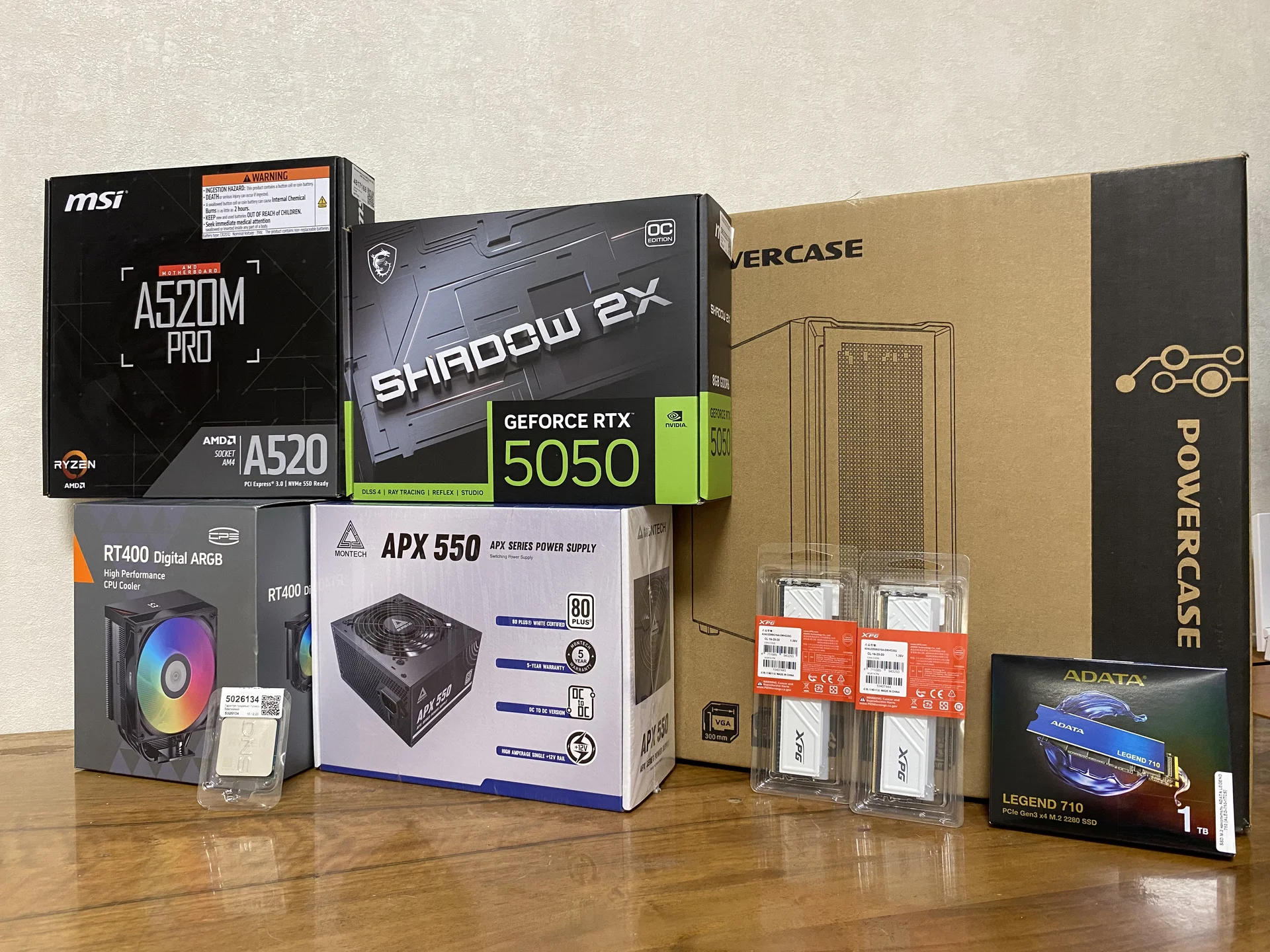 Игровой пк Ryzen 5500, RTX 5050, 16GB, 1TB SSD - миниатюра 9