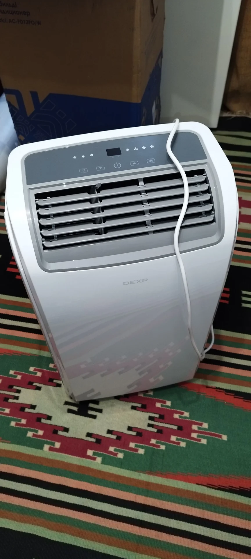 Кондиционер мобильный dexp AC-PD12PO/W (12btu) - изображение 1