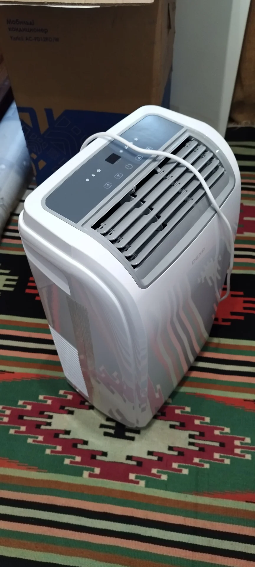Кондиционер мобильный dexp AC-PD12PO/W (12btu) - миниатюра 4