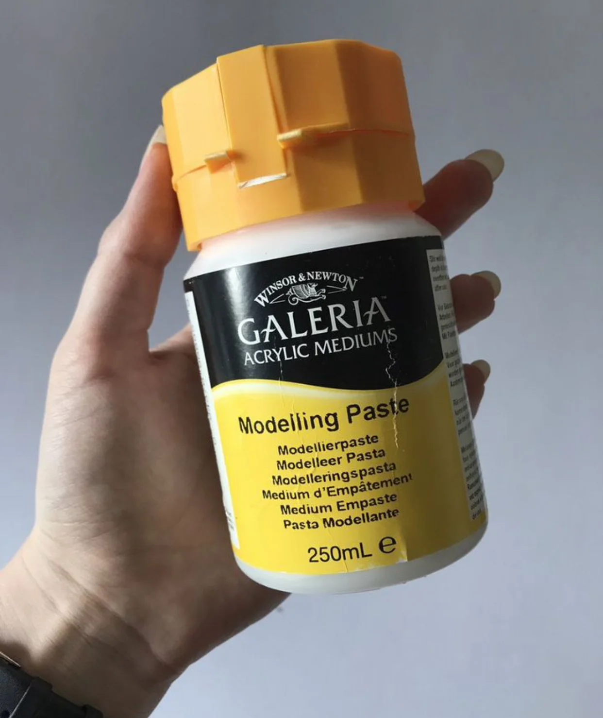 моделирующая паста winsor&newton