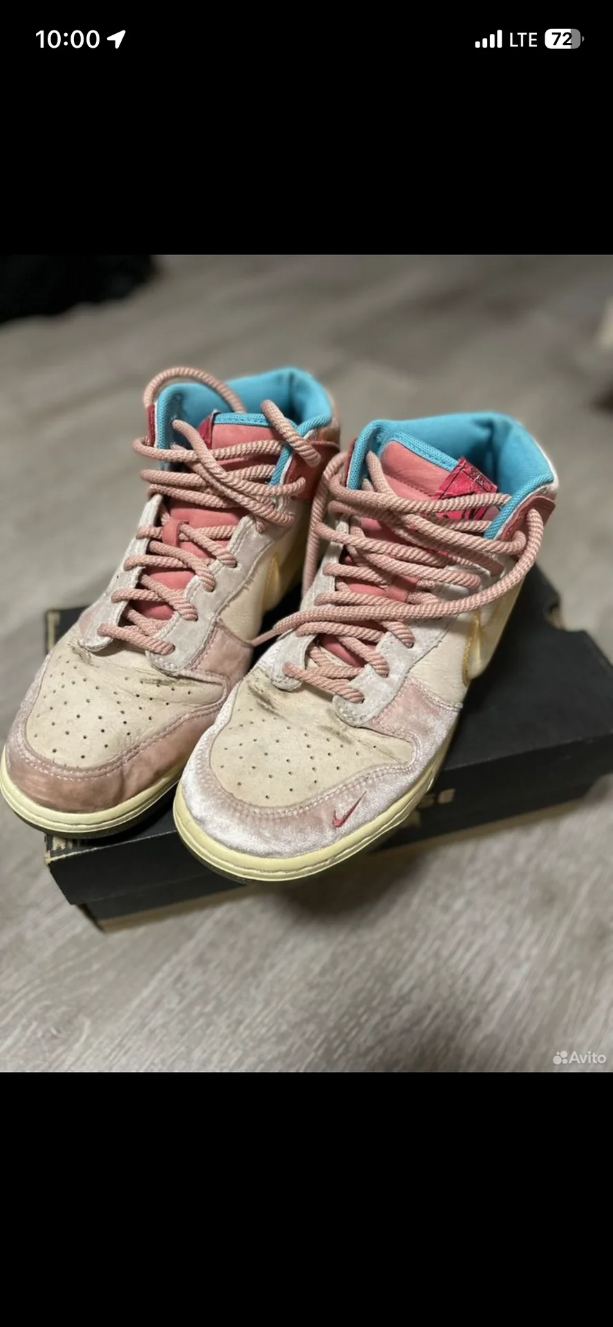 Кеды Nike Dunk Mid x Social Status - миниатюра 2