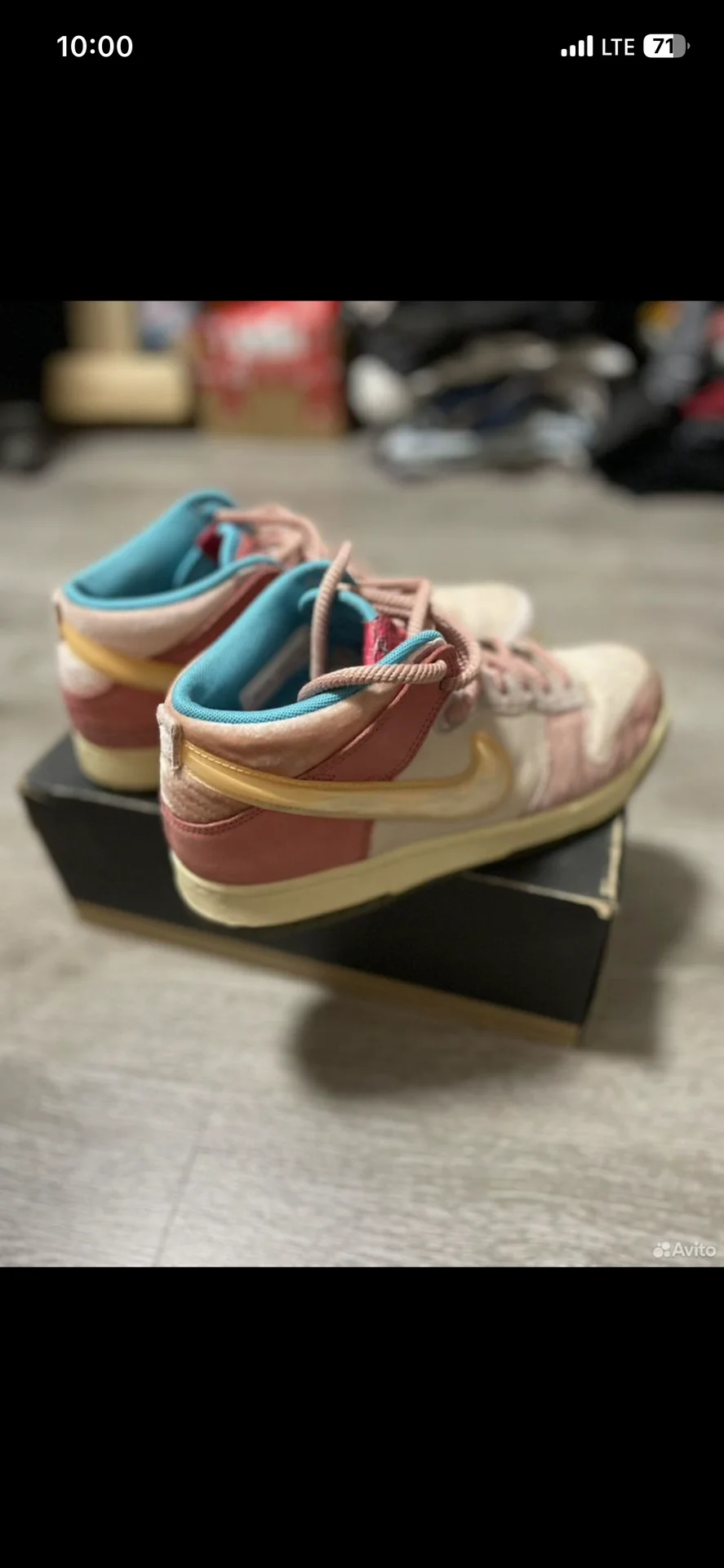 Кеды Nike Dunk Mid x Social Status - миниатюра 4