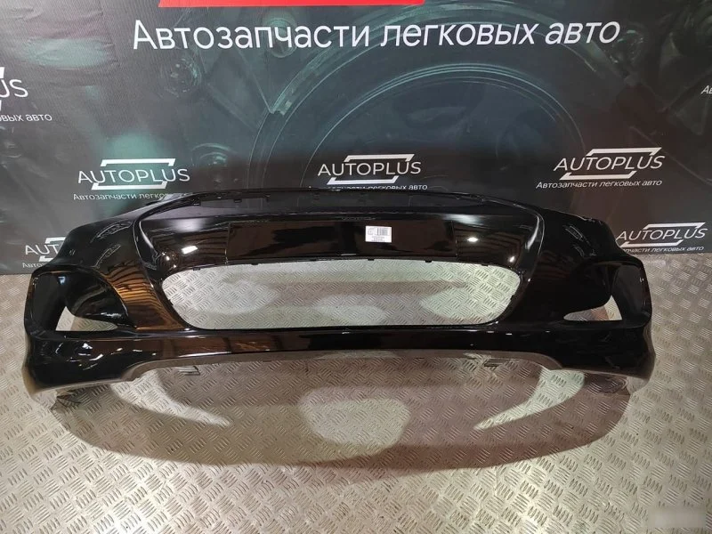 Бампер передний Hyundai Solaris 2010-2014 - миниатюра 3