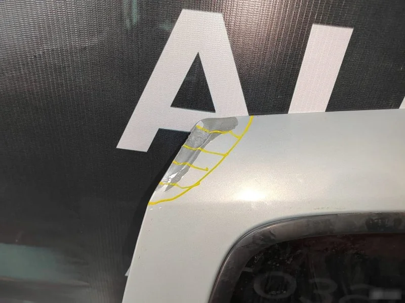 Дверь боковая задняя правая Renault Symbol 1.4 - миниатюра 5