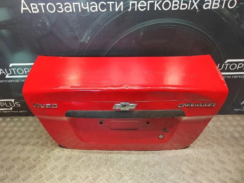 Крышка багажника Chevrolet Aveo T200 1.4 F14D3 - миниатюра 5