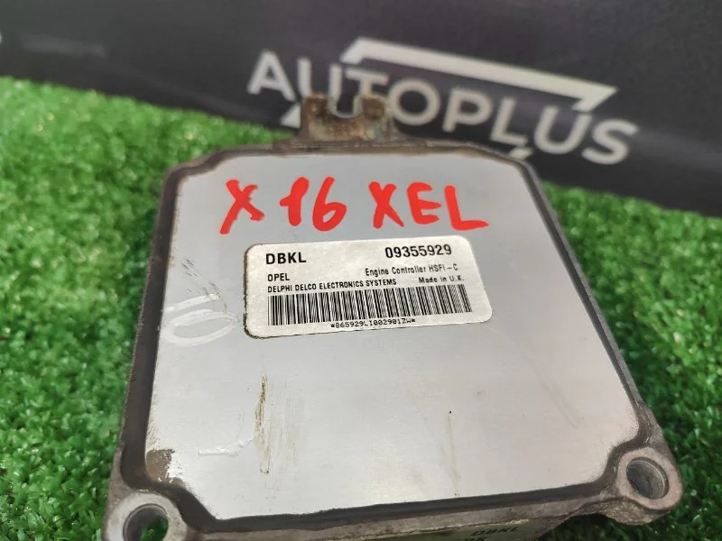 Блок управления двигателем Opel Astra G 1.6 X16XEL - миниатюра 9