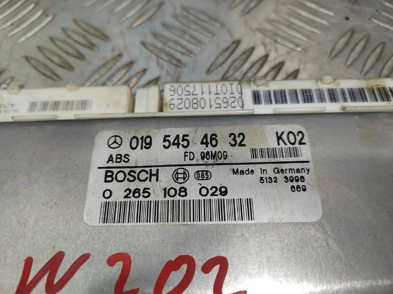 Блок управления ABS Mercedes Benz C-Class W202 - миниатюра 7