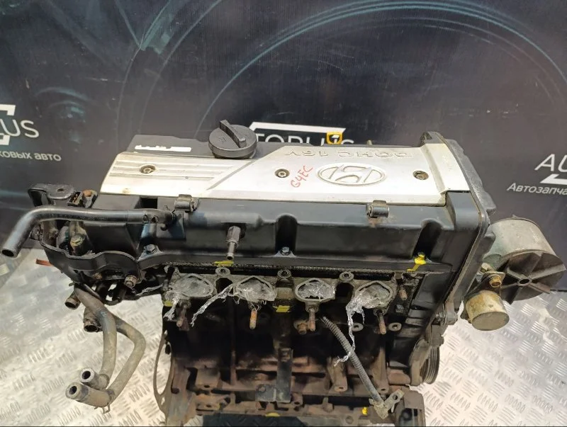 Двигатель Hyundai Accent G4EC 1999-2012 - миниатюра 9