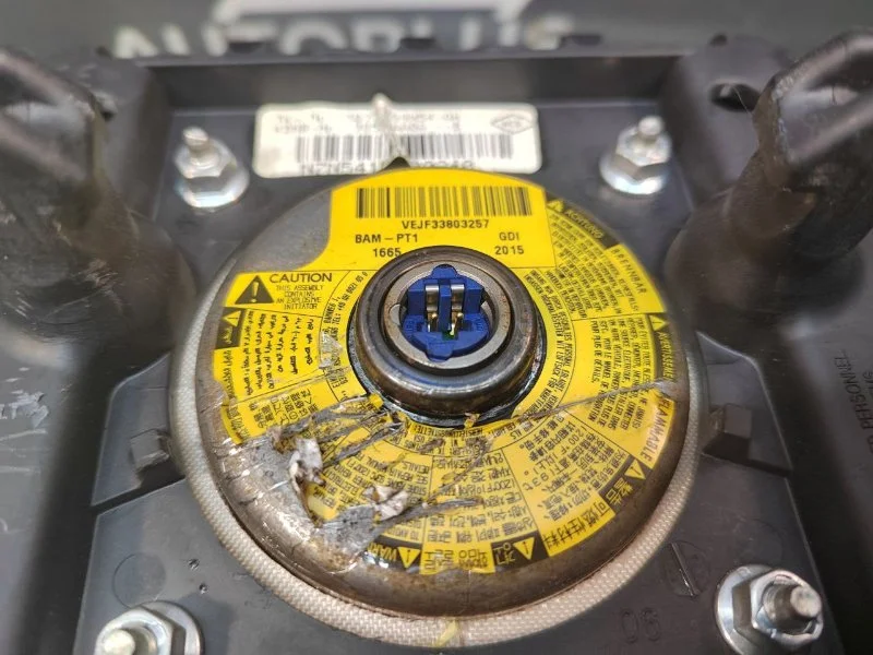Подушка безопасности в руль Nissan Almera G15 K4M - миниатюра 8