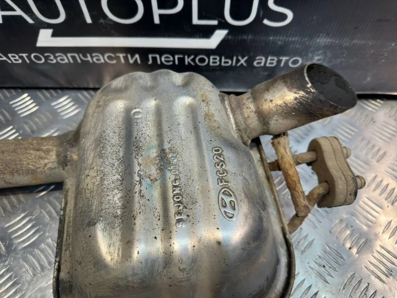 Задняя часть глушителя Hyundai Matrix 1.6 G4ED - миниатюра 7