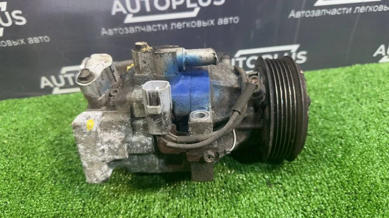 Компрессор кондиционера Toyota Corolla E120 1.4 - миниатюра 9