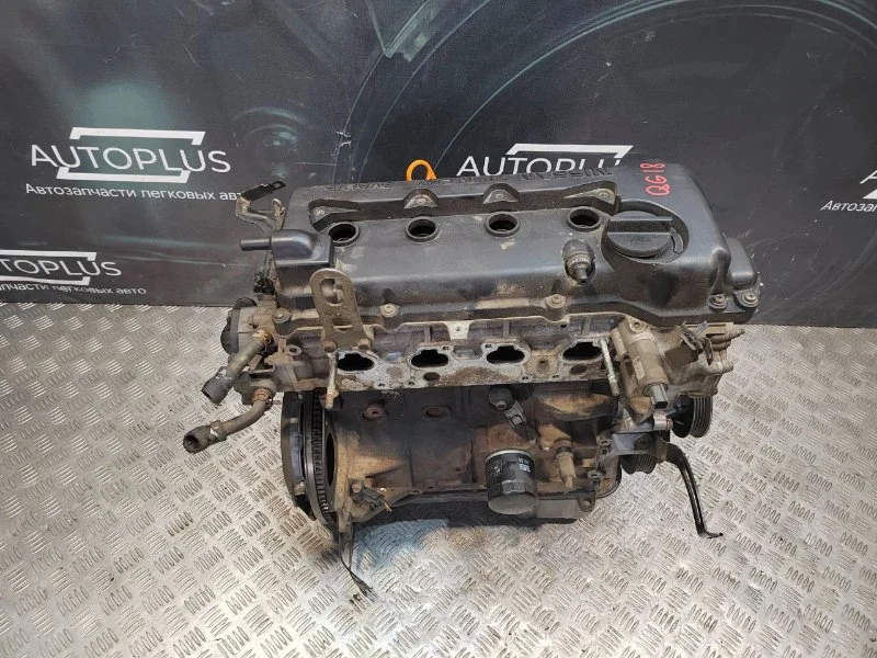 Двигатель Nissan Almera N16 СЕДАН 1.8 QG18DE - миниатюра 8
