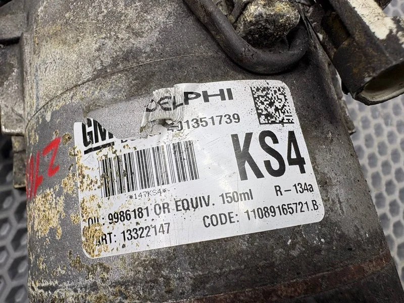 Компрессор кондиционера Opel Zafira B КОМПАКТВЭН - миниатюра 10