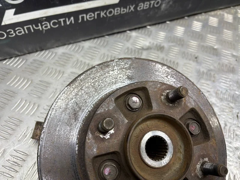 Поворотный кулак со ступицей передний левый Daewoo - миниатюра 2