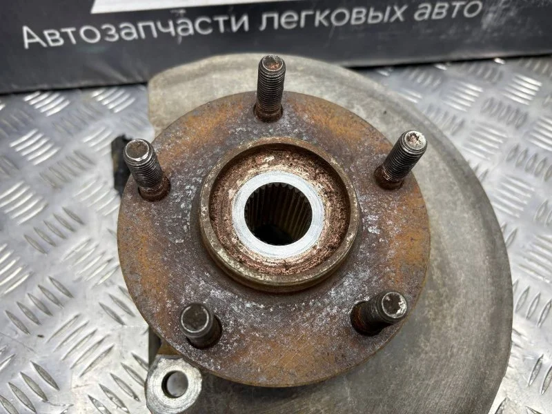 Поворотный кулак со ступицей передний левый - миниатюра 2
