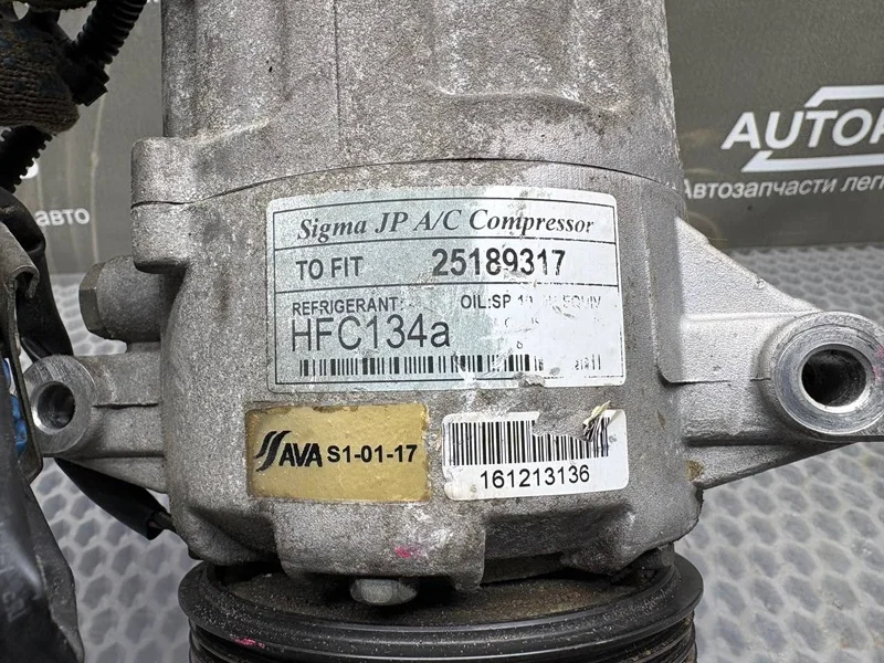 Компрессор кондиционера Opel Astra H 3 ХЭТЧЕБЕК - миниатюра 9