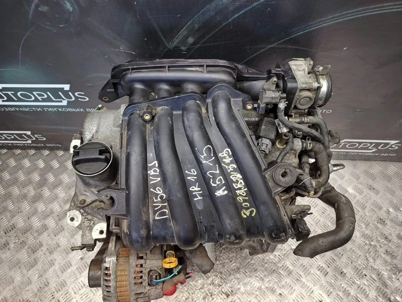 Двигатель Nissan Note E11 ХЭТЧБЕК 1.6 HR16DE 2010 - миниатюра 2