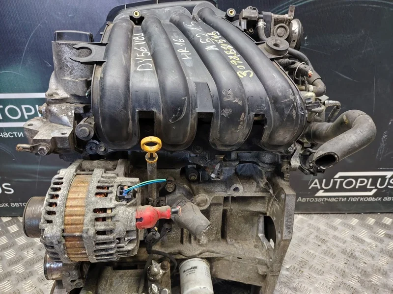 Двигатель Nissan Note E11 ХЭТЧБЕК 1.6 HR16DE 2010 - миниатюра 8