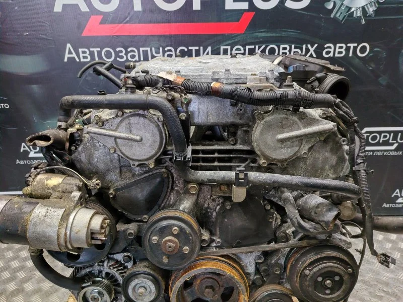 Двигатель Infiniti FX35 VQ35DE 2003 - миниатюра 8