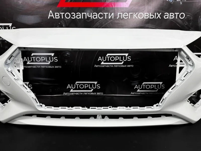 Бампер передний Hyundai Solaris СЕДАН 2017 - миниатюра 2