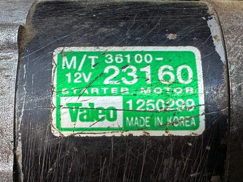 Стартер Hyundai Matrix G4GB 2006 - миниатюра 7