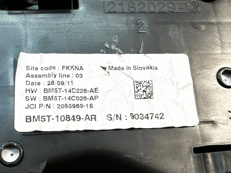 Панель приборов Ford Focus СЕДАН 1.6 PNDA 2011 - миниатюра 8