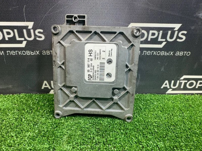 Блок управления двигателем Opel Astra H 1.6 Z16XER - миниатюра 2