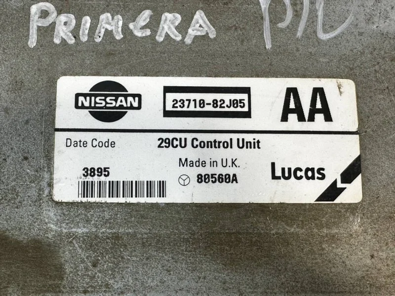 Блок эбу Nissan P10 GA16 - миниатюра 6